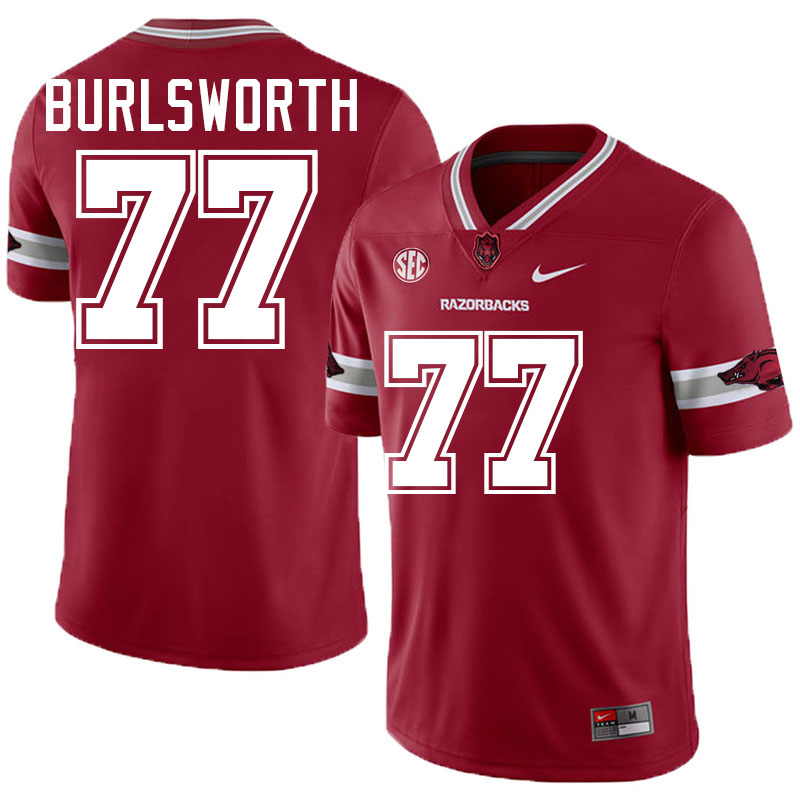 Brandon Burlsworth Arkansas Jersey,Arkansas Razorbacks #77 Brandon Burlsworth Jersey Youth-Alternate